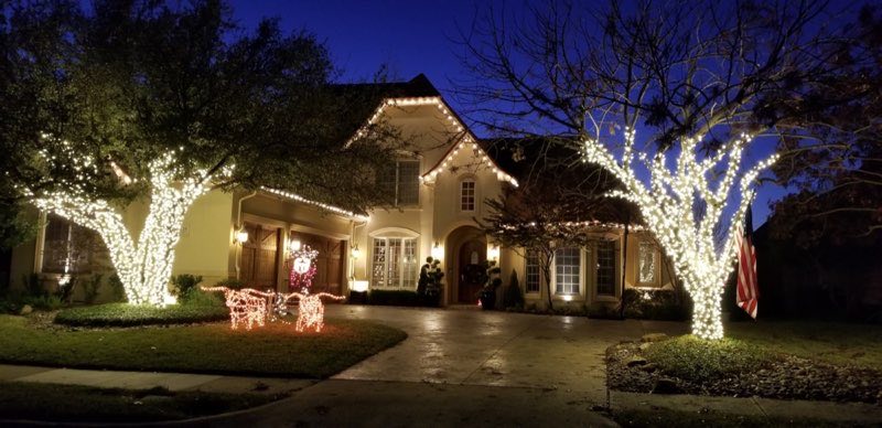 Christmas lights Carrollton